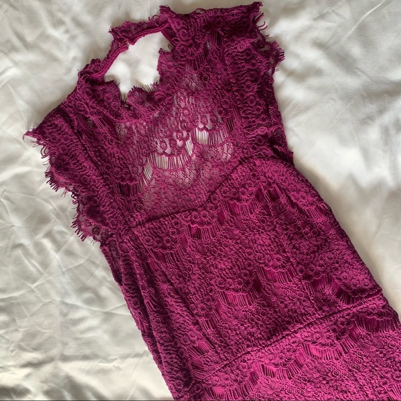 Free people raspberry dress - Picture 4 of 8